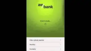 Mobiln&iacute; aplikace Air Bank - chyst&aacute;me aktualizaci