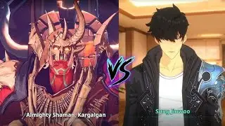Jinwoo vs Kargalgan | Solo Leveling 2. Sezon TR-Altyazı  #SoloLeveling #Anime