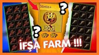 METİN2 İFŞA FARM Y&Ouml;NTEMİ ! l HİDRA FARMI İLE YARIŞIYOR ? l Metin2TR