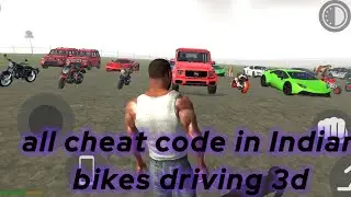 All cheat code in Indian bikes driving 3d#IBAD GAMING