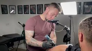 Angel Tattoo | Time lapse