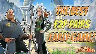 THE BEST! F2P HERO Pairings Early Game! What to Focus! - #callofdragons
