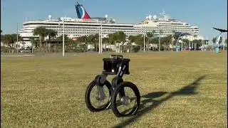Autonomous Security Robot Patrols Port Canaveral | FC Robotics + Ascento Guard Demo