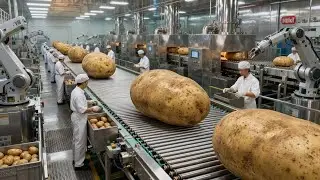 Secrets Inside The Factory: How This MASSIVE Potato Chips Super-Plant Creates the Perfect Crunch