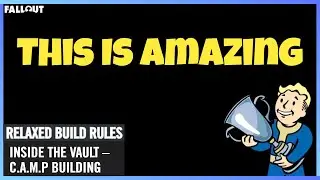 IT'S HERE! The NEW Relaxed Building In Fallout 76 PTS...