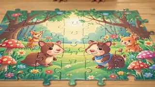 Cookie&rsquo;s Toy Store  - Puzzle Day  - Calm Puzzle Animation for Kids