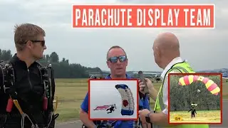 Parachute Display Team Interview at Shobdon Airfest '25