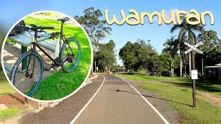 Cycling Wamuran Rail Trail - 1 hour north of Brisbane