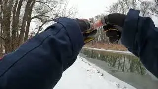 BEFAGY A GYŰRŰ ? itt a megoldás... új helyet néztem meg... horgászat Kirillel 01.11 redkrill.hu