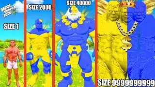 Shinchan & Franklin's Mind Blowing Journey to Becoming the Mightiest BLUE All Father God Titan GTA5