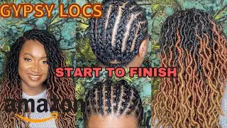 GYPSY LOCS | DORSANEE HAIR | ILLUSION INDIVIDUAL BRAIDS METHOD |  SIMPLE METHOD | BEGINNER FRIENDLY