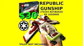 LEGO Republic Gunship (75333 Alternate Build) By LEGOhio