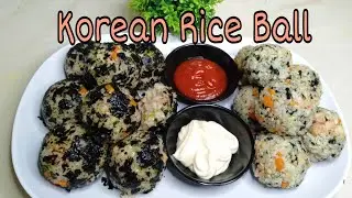 Resep Korean Rice Ball (Nasi Kepal ala Korea) &bull; Menu Sederhana &bull; Simple & Enak