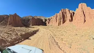Cathedral Valley Drive to Gypsum Sinkhole Trailhead