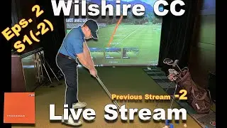 Trackman Golf Simulator Training S1 Eps2 (Wilshire CC) 10/14/20