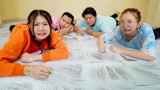 LAMA-LAMAAN BERTAHAN PEGANG PULPEN!! YANG ISINYA HABIS DULUAN MENANG!!