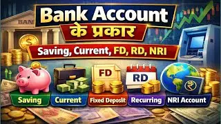 Bank Account kitne type ke hote hain?