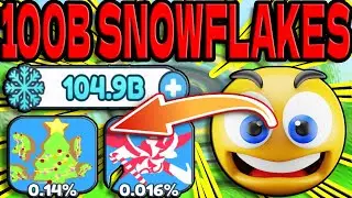 100 BILLION CHRISTMAS SNOWFLAKE EGG OPENING!! Roblox Timber Champions