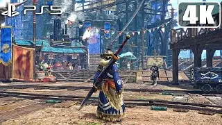 Monster Hunter Rise PS5 Gameplay [4K 60FPS]