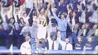 Reggie Miller Hits Turnaround Shot at the Buzzer against the Celtics!