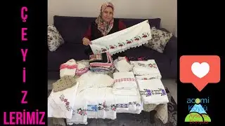 EL EMEĞİ ÇEYİZLERİM DANTELLERİM İŞLEMELERİM VE OYALARIMI PAYLAŞIYORUM