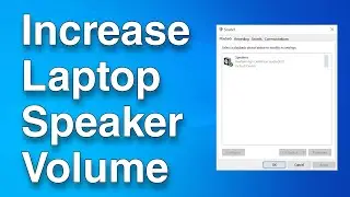 How to Increase the Volume of your laptop&rsquo;s Speakers on Windows 10