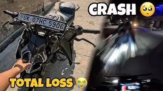 Live Crash KTM Duke 250 Gen 3 🥹 || Total Loss 😭 || Funny Scammer 