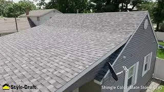 Slate Gray Shingle Roof