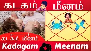 Kadaga Rasi Vs Meena Rasi | கடகம் மீனம் | Rasi Porutham | Astrology In Tamil | AstroReader