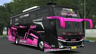 Share Livery MSM Asyrof SHE JALOE Jb5 Shd Mod Kp Projects // Free Download // Bussid 