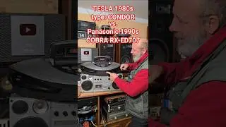 80s Tesla vs. 90s Panasonic: Boombox Legacy Battle!