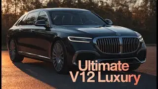 Maybach S 680 V12 Haute Voiture 2026 года: звук, интерьер и экстерьер #роскошныеавтомобили