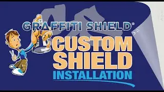 Graffiti Shield's install of our Custom Shield at Kaiser Permanente in West Los Angeles.