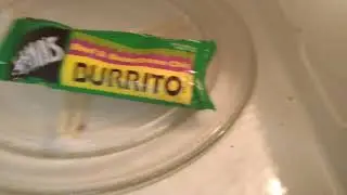 How to microwave a Tina's beef & bean/green chili burito