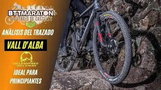 ANÁLISIS DEL TRAZADO de la Marcha de  Vall d'Alba 2021