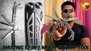 Best Tool Kit Must Have Your Home 🔥✔️|| 12 in 1 Multi Utility Tool | Review Of Military Utility Tool