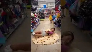 When You INSIST On Being A BURRITO In Walmart