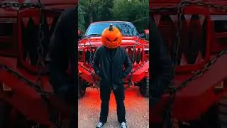 Halloween truck decorations