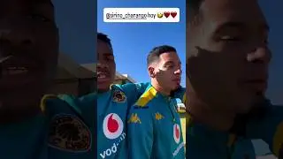 Mfundo Vilakazi & Gaston Sirino speaking in Spanish😂 #kaizerchiefs #orlandopirates #BetwayPrem