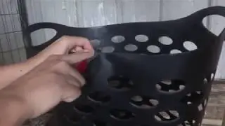 Super Easy DIY Rabbit Hay Feeder