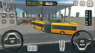 Articulated Bus Simulator 2018 - Smart Coach Bus Driving School #2 - Android Gameplay FHD