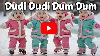 Dudi Dudi Dam Dam Dance 💃 | Dodi Dodi Dum Dum Kids Dance | Funny Kids Videos | Kids Rhymes #dudidudi