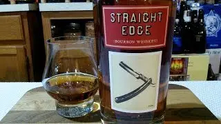 Straight Edge Bourbon Whiskey (84 Proof) DJs BrewTube Booze Review #22