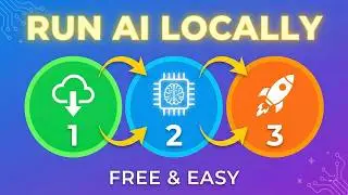 Run AI Models Locally for FREE - Simple 3-Step Guide (Ollama Tutorial)