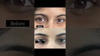 Pain Free Eyebrow Shaving 🤩 || vlogsofsona || #makeup #skincare