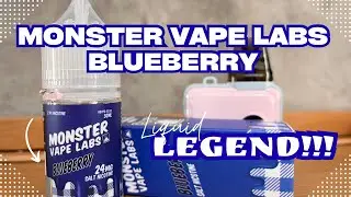 MONSTER VAPE LABS REVIEW | BLUEBERRY SALT | LIQUID RECOMMENDATIONS