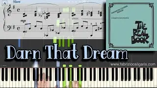 Darn That Dream - Piano Cover - Tutorial - Sheet Music in PDF
