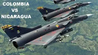 Colombia vs Nicaragua en Poder Militar.