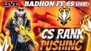 BADHON FF 69 FREE FIRE LIVE GAME PLAY IN CS RANK PUSHING 🤖 | Please Subscribe My YouTube Channel 🙏