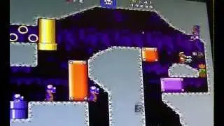 Super Mario Bros. X - Level 19: Painful Playground